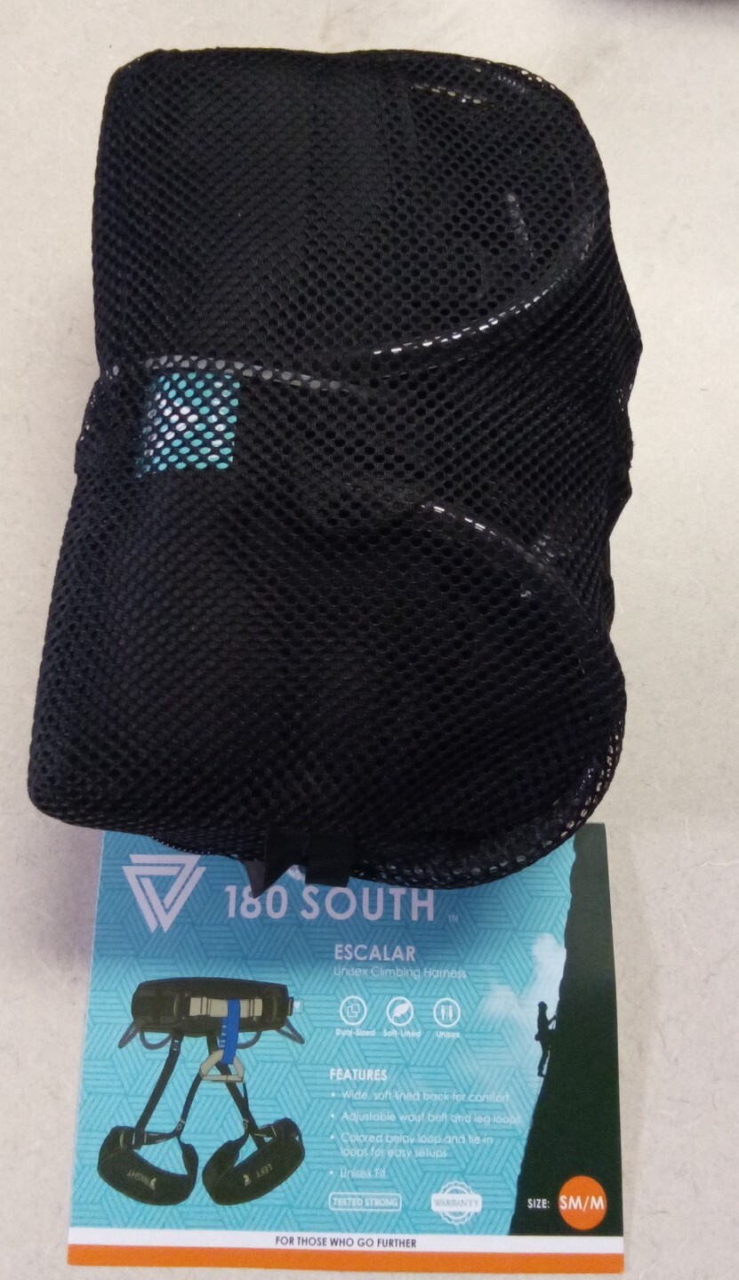 180 South Escalar Climbing Harness, Black S/M - 940640221BK-S/M-WM