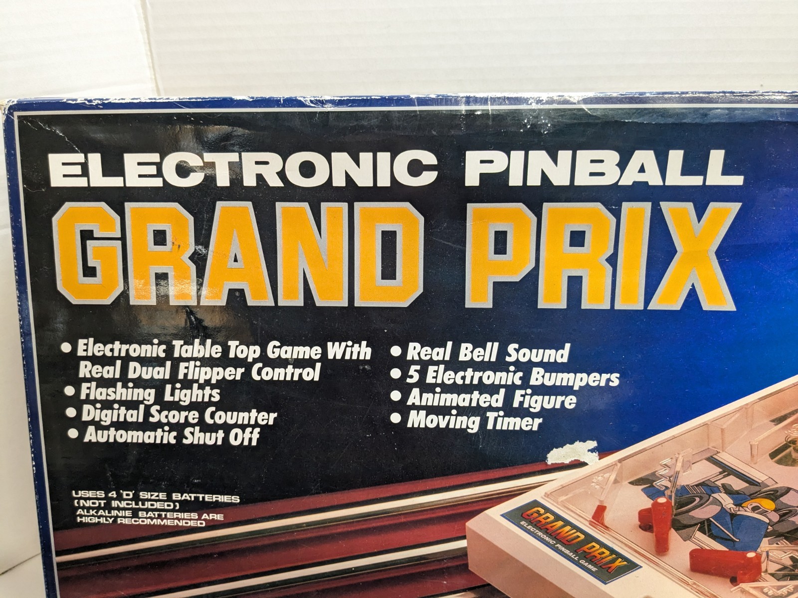 Crash Bandicoot CTR Team Racing Electronic Pinball Machine Tabletop Game