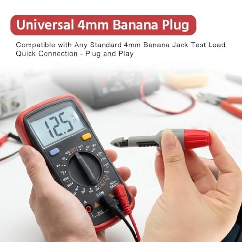 Wire Piercing Probe, Insulation Piercing Clip Set for Multimeter Voltage