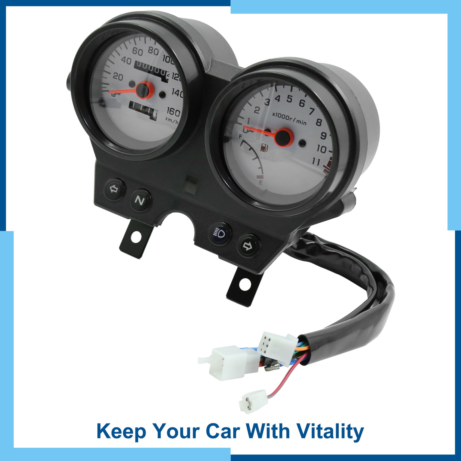 Universal Pack (1) Motorcycle Speedometer for EN Motorcycle