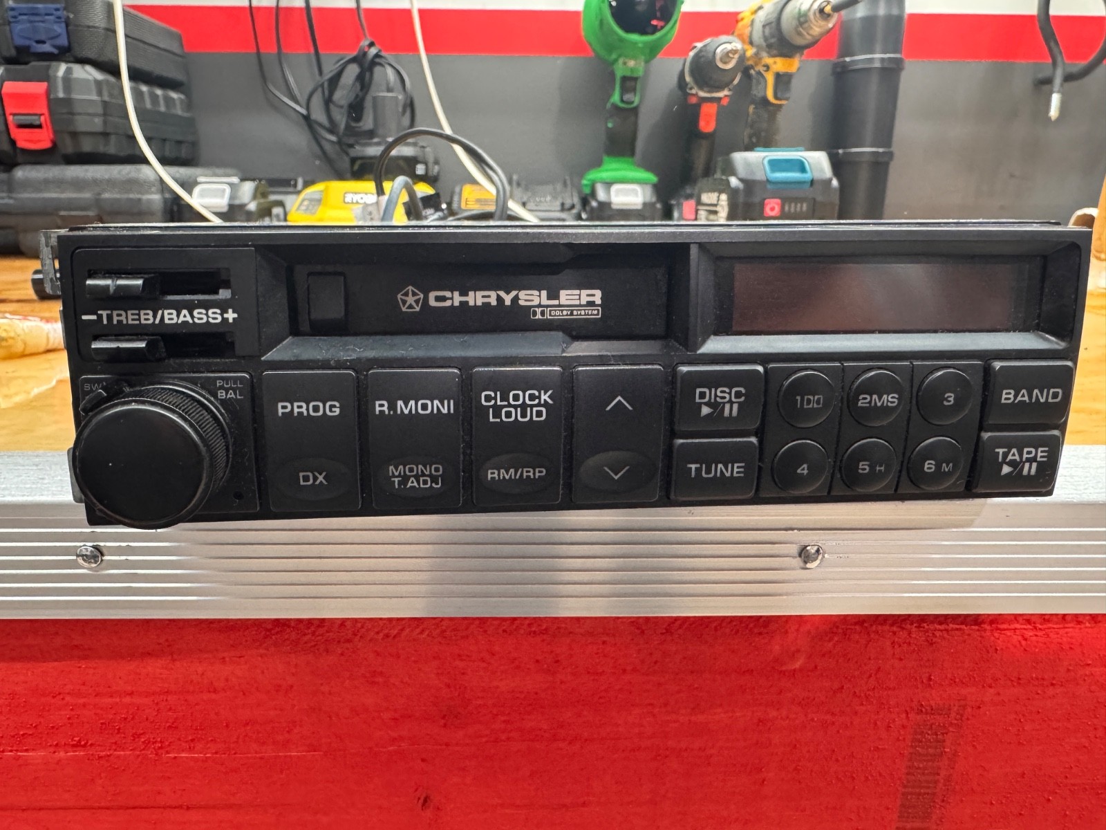Dodge viper original car radio and original cd changer