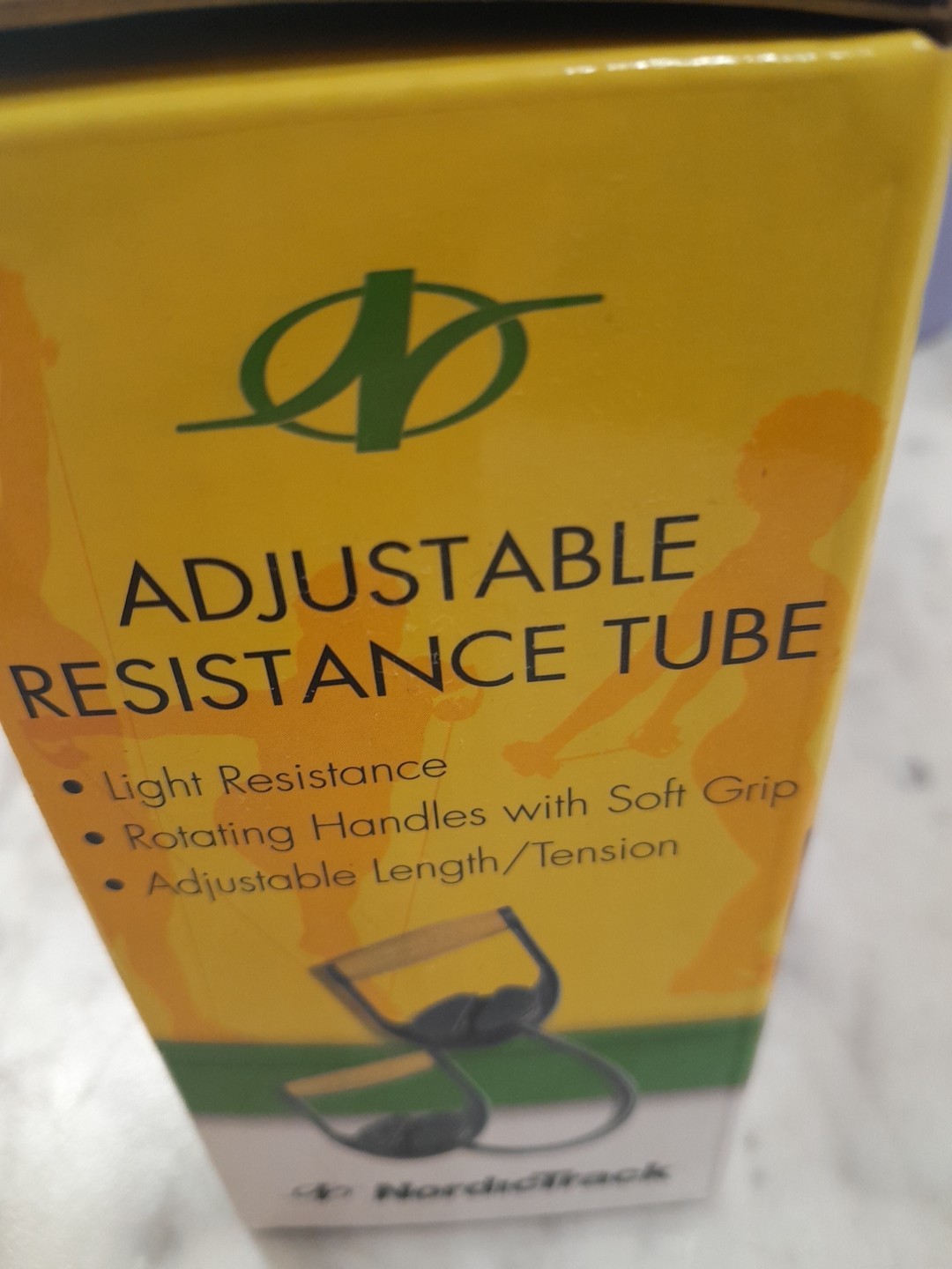 NordicTrack Adjustable Resistance Tube - LIGHT TENSION New Open Box