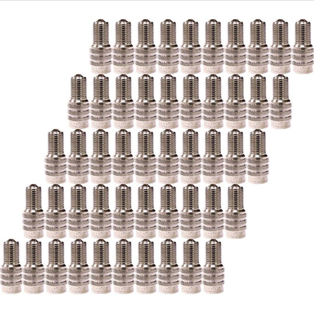 Haltec DS-1 Double Seal Flow-Through Valve Cap Pack of 50