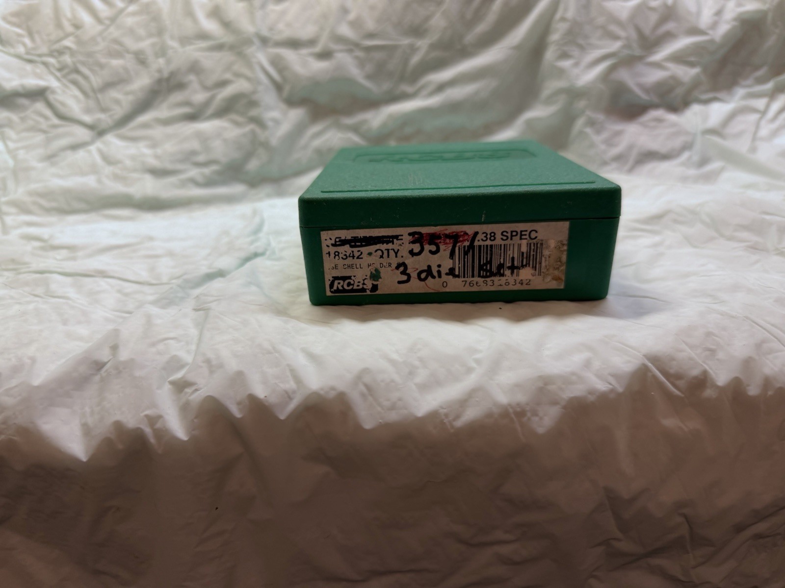 RCBS  3 DIE SET  357 MAG/38SP RELOADING DIES Steel Non Carbide! Good!!