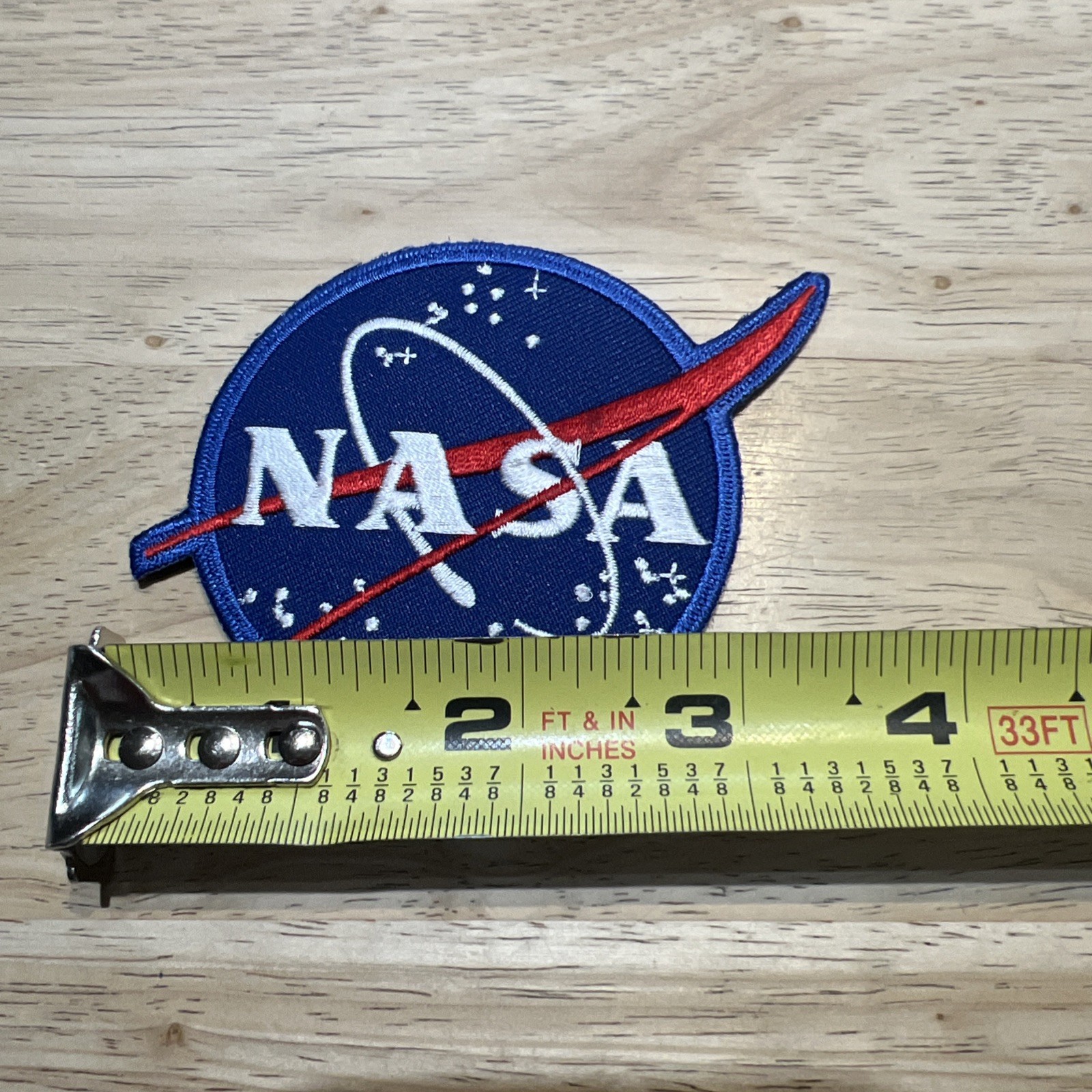 Vintage NASA Vector Logo Insignia Space Program Patch