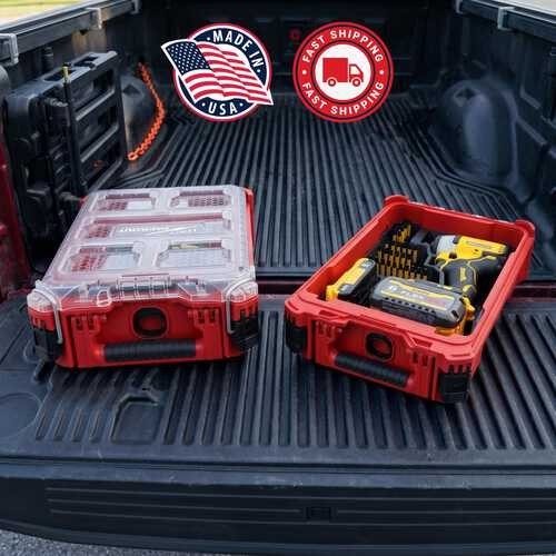 Impact Driver Insert for Milwaukee Packout Compact Organizer Fits DeWalt DCF809