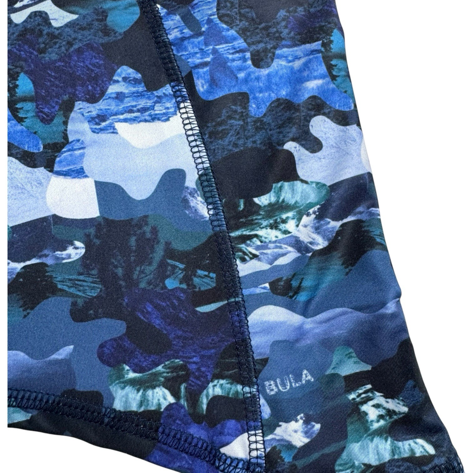 Bula Kids Sharp Print Balaclava Blue Black Camo One Size NWT