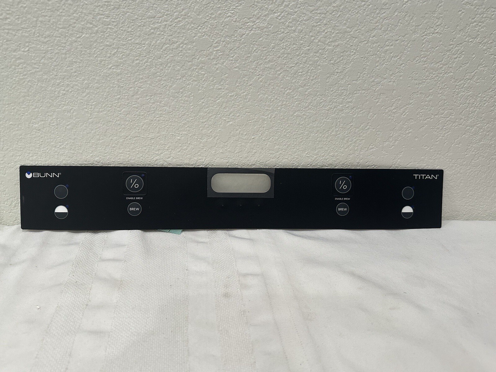 39544.0000 Bunn Membrane Switch, Titan Dual Genuine OEM BU39544.0000
