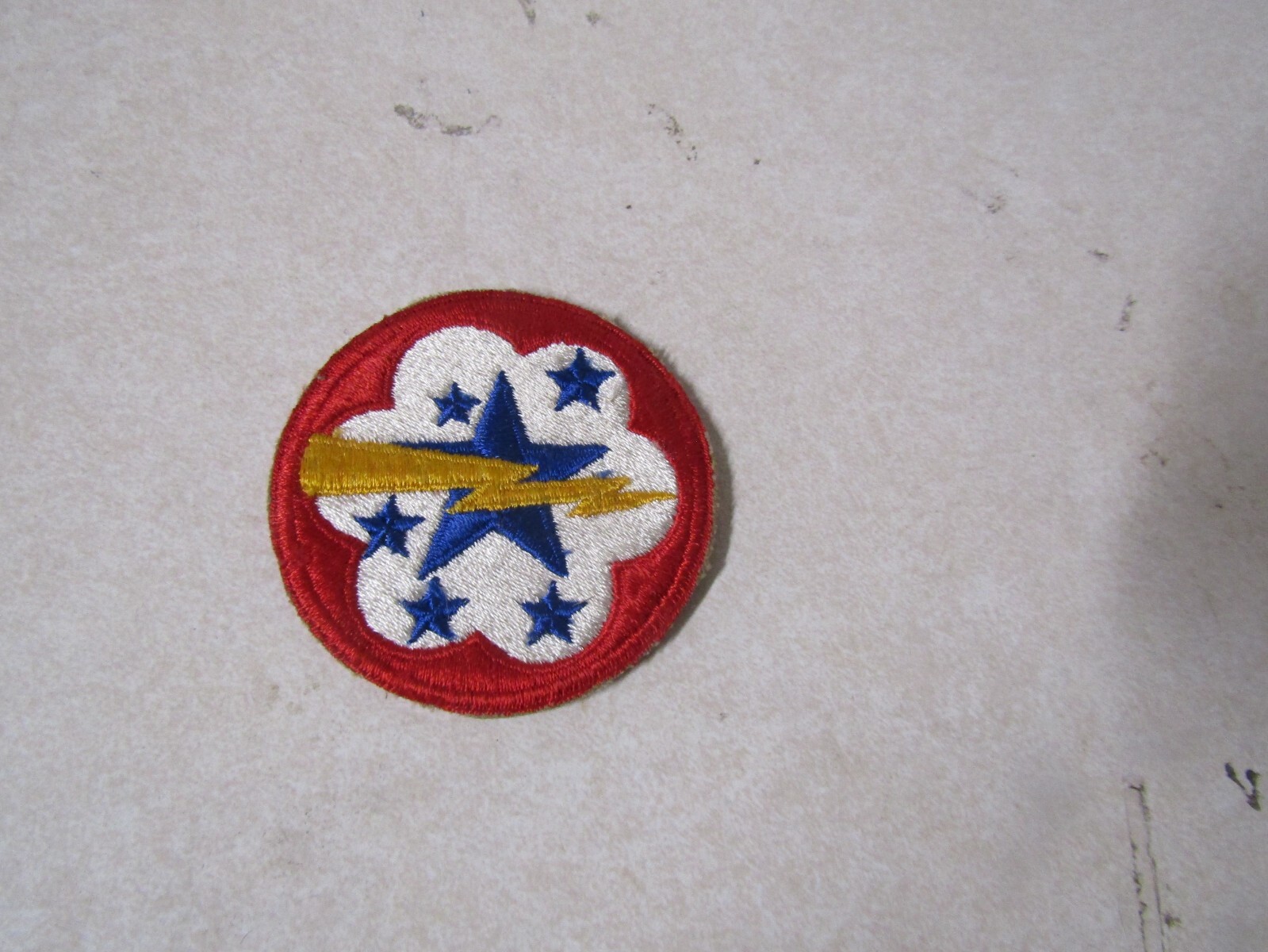 MILITARY PATCH OLD ORIGINAL WW2 ERA US ARMY IN THE WESTERN PACIFIC
