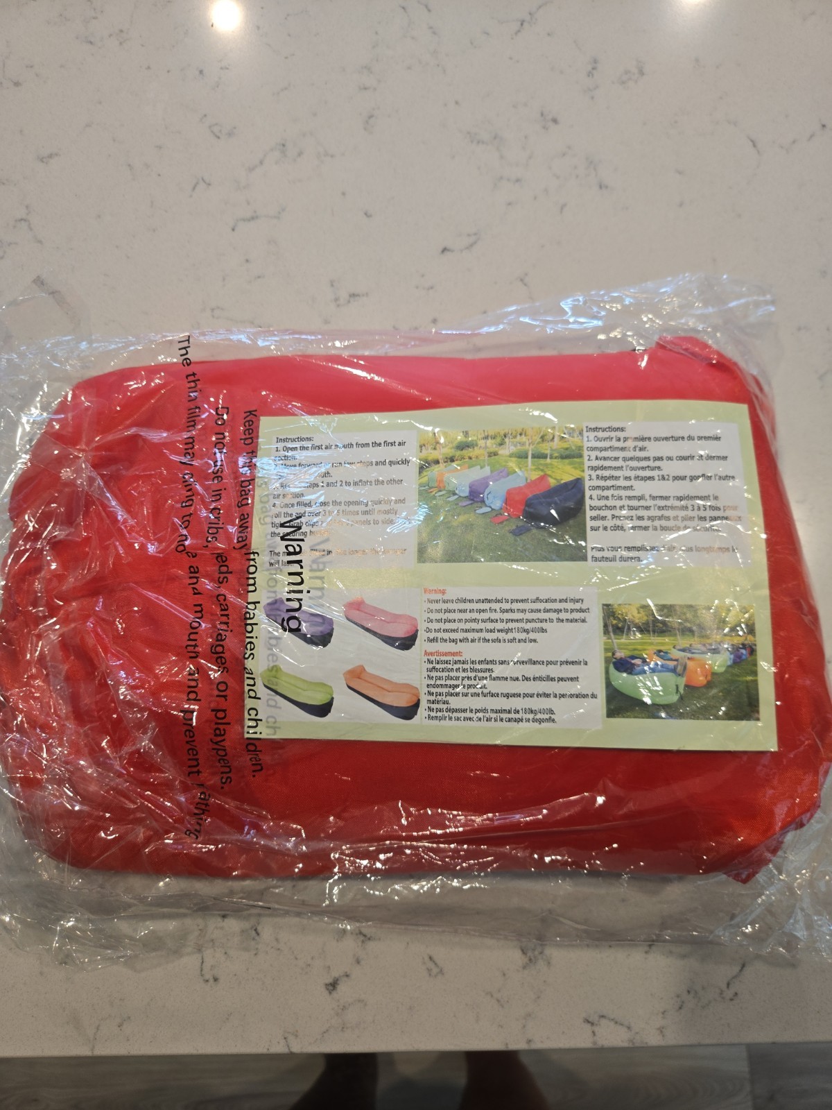 Outdoor Soft Air inflatable sofa Portable beach air Sleeping Bed  inflatable New