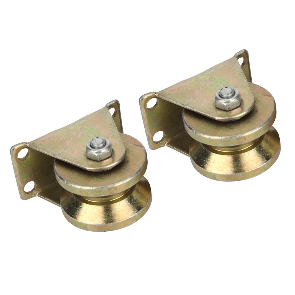 2PCS Sliding Gate Roller Replacement Smooth Operation For Various Gates
