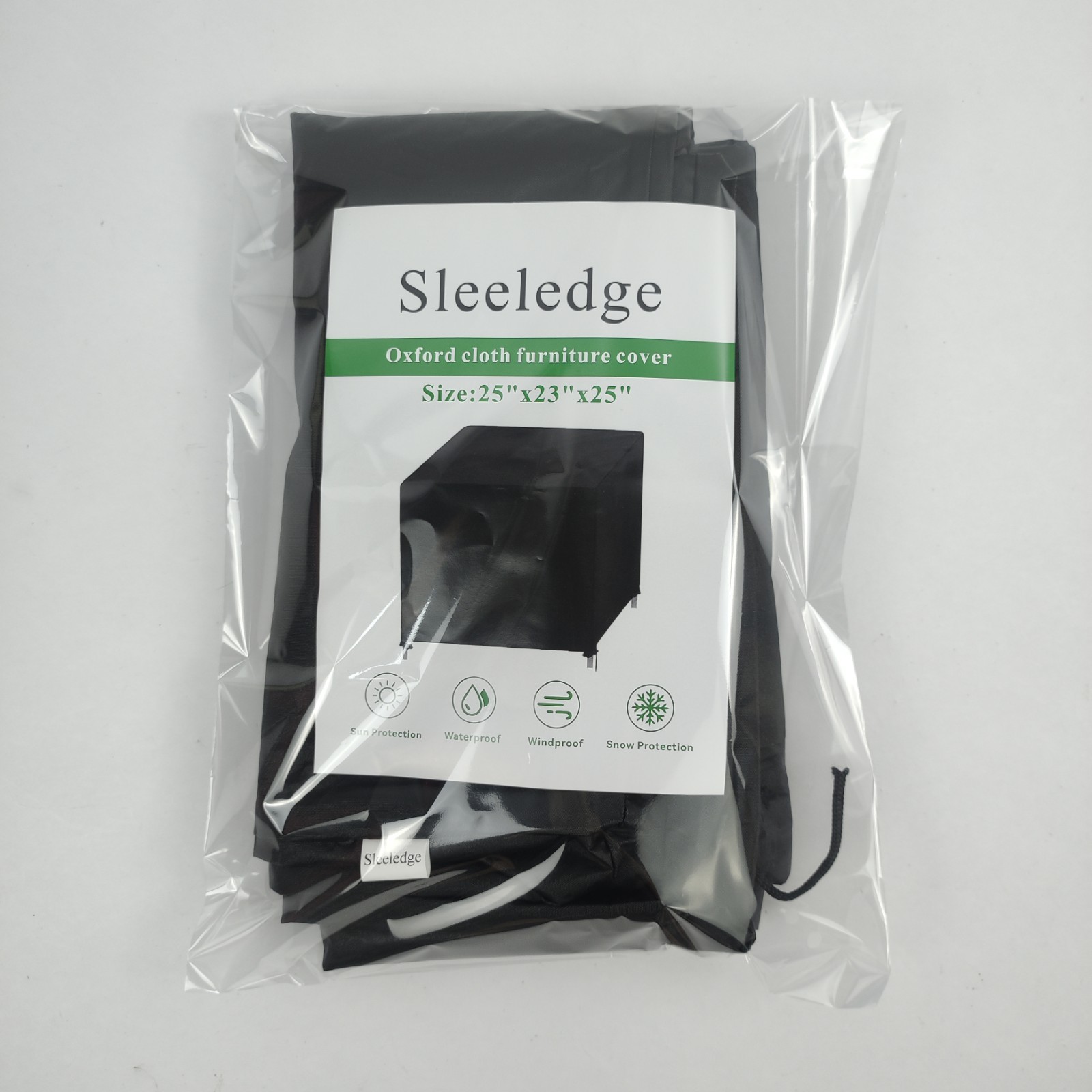 Sleeledge 25"x23"x25" Oxford Cloth Furniture Cover Waterproof Windproof Cover