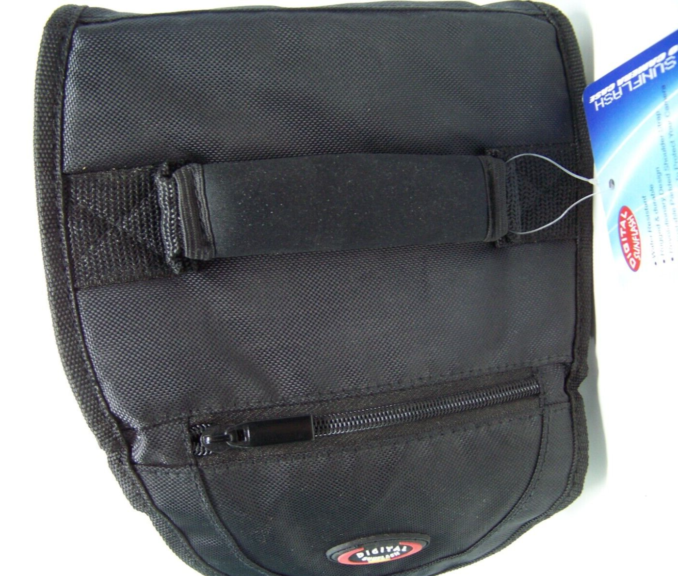 New DIGITAL SUNFLASH Black Digital Camera Bag/Case No Shoulder Strap