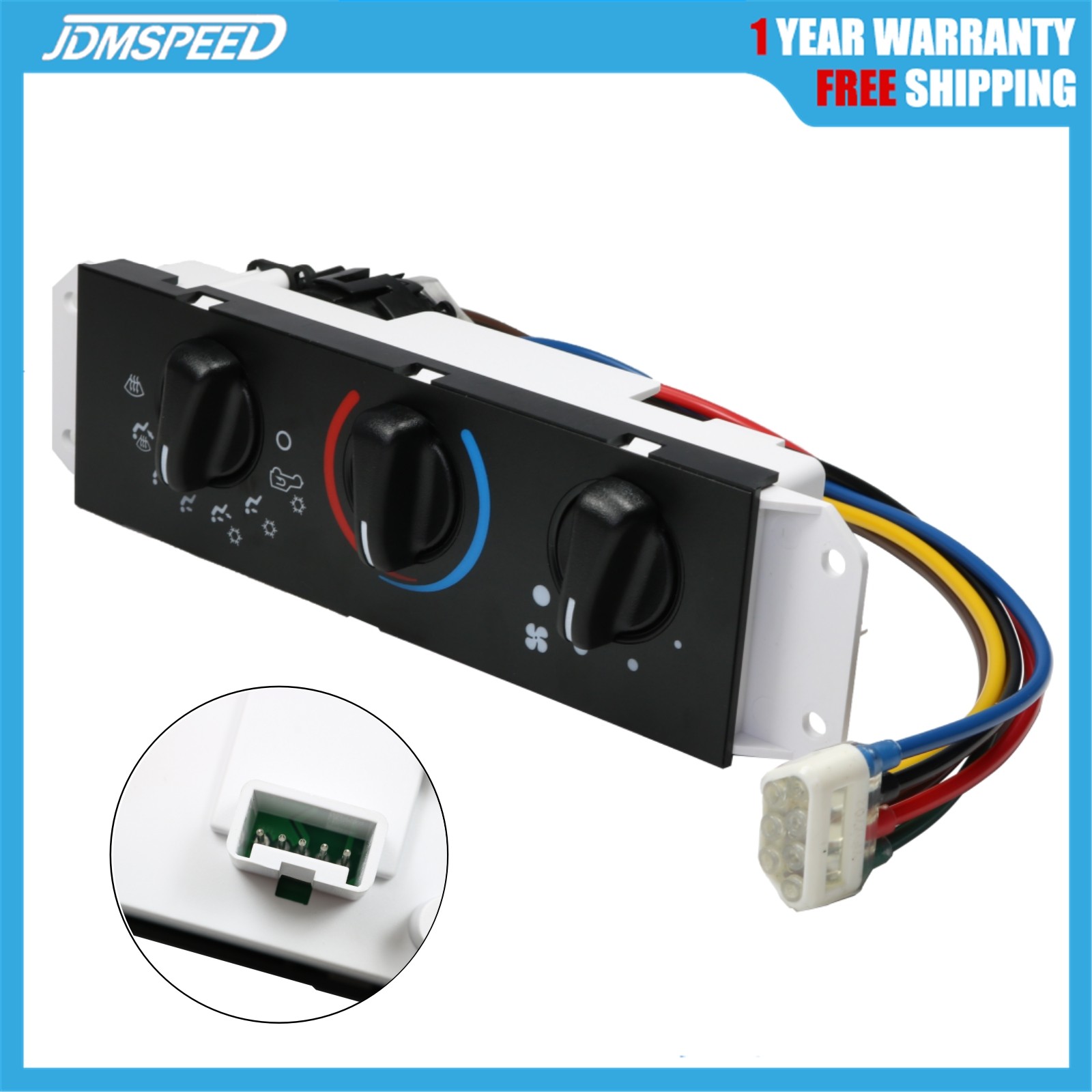 55037473AB A/C and Heater Control Switch For 1999-2004 Jeep Wrangler NEW