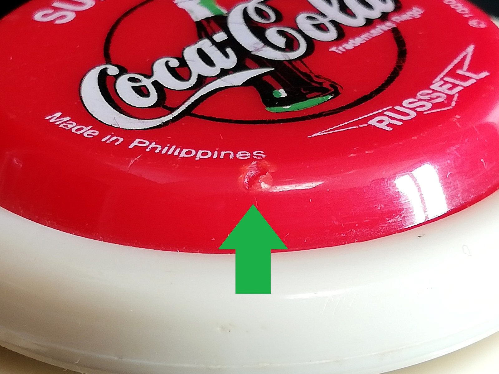 Coca-Cola Yo-Yo Super Russell 1999 Philippines. Used