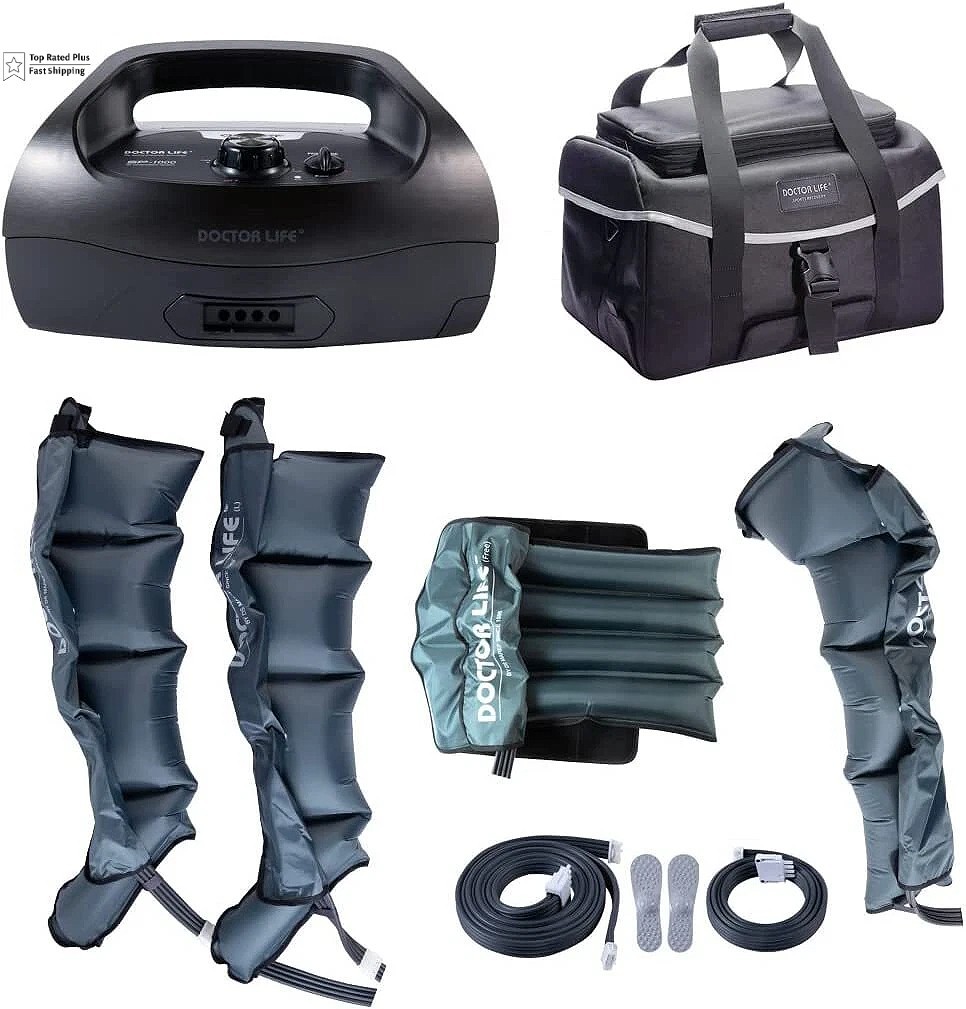 [DOCTOR LIFE] SP-1000, Air Compression Full Body Massager for Circulation