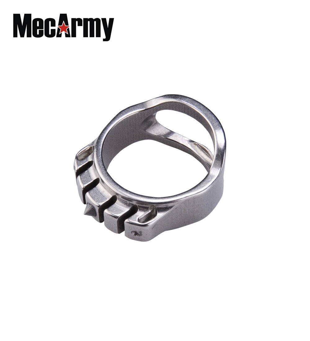 Tactical Ring With Hidden Bottle Opener Function, size 8