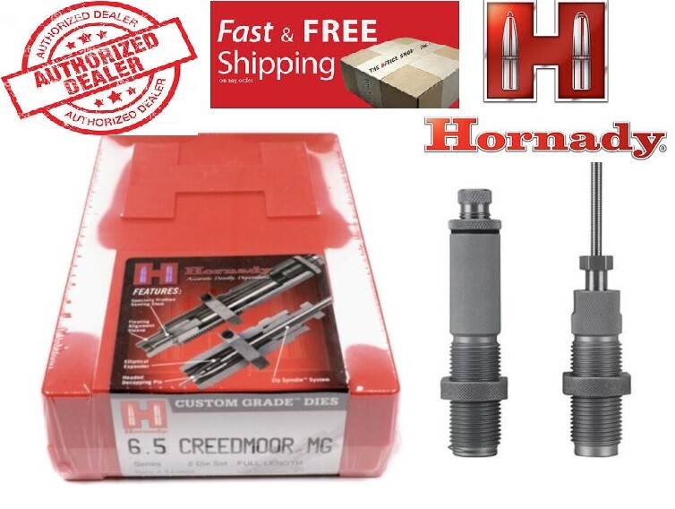 Hornady 6.5 Creedmoor Full Length Two Die Set 546289