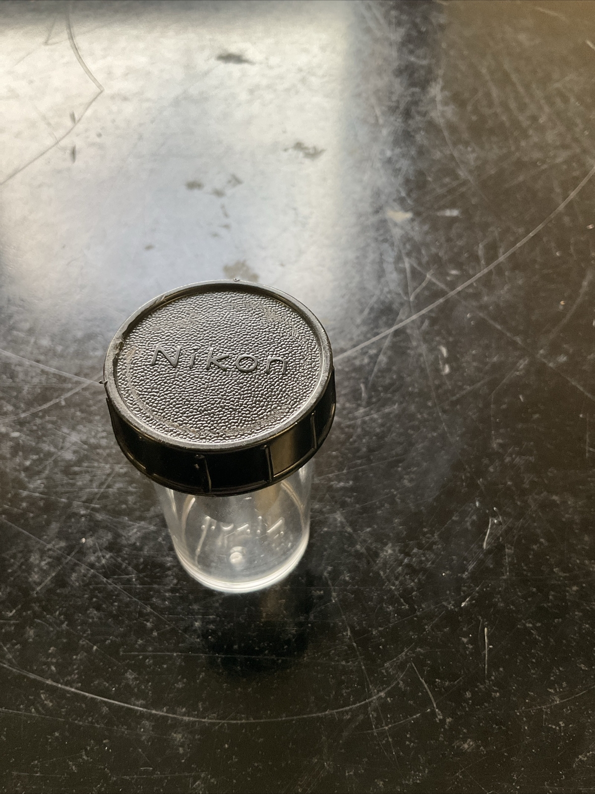 Olympus Plan 40 0.65 0.17 Microscope Lens 434756 With Nikon Case