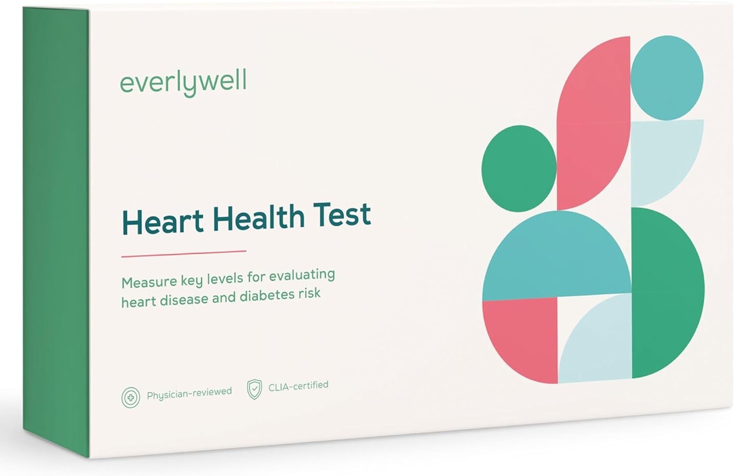 Everlywell Heart Health Test - at Home - CLIA-Certified Adult Test - Discreet