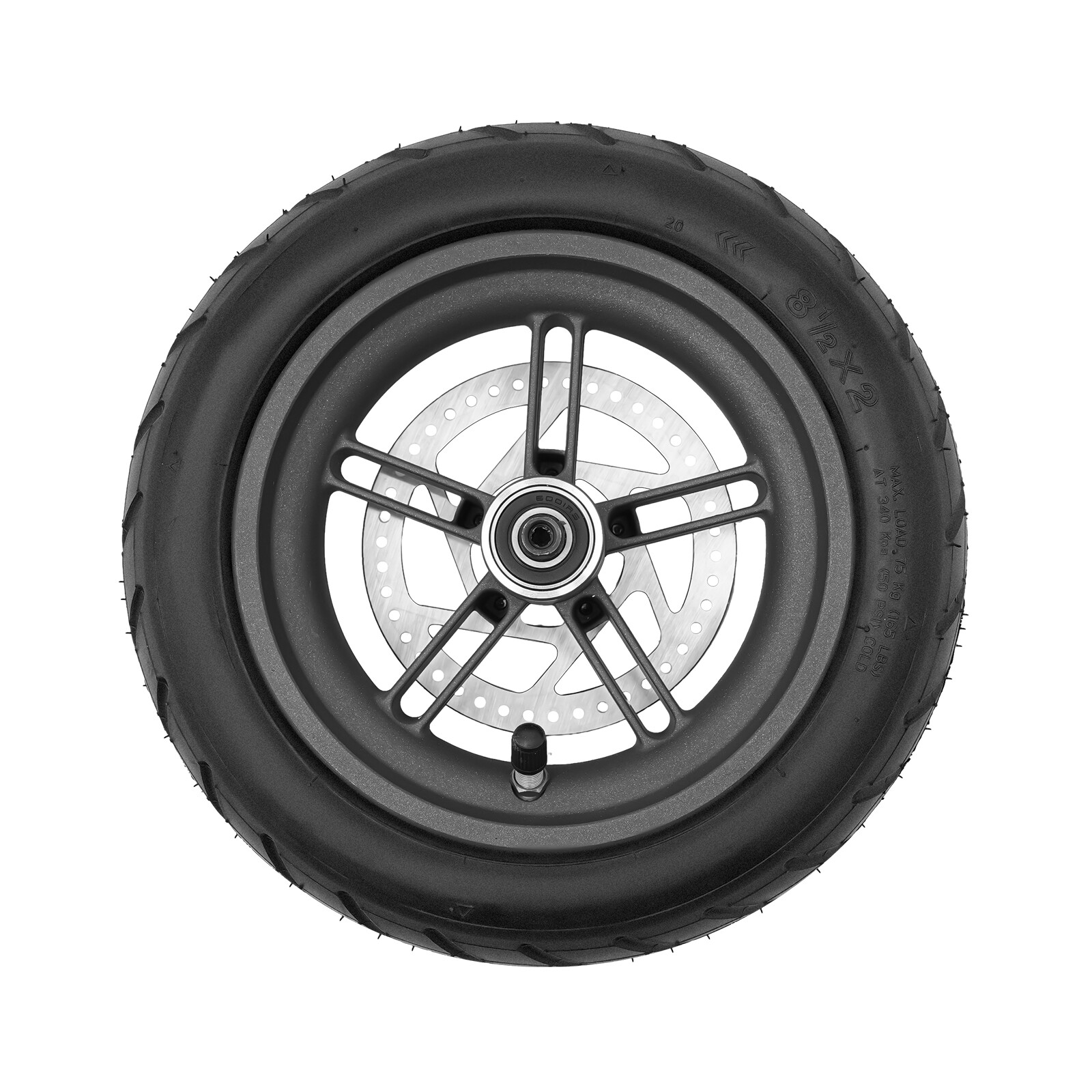 Electric Scooter Rear Tire W/ Wheel Hub Disc Brake Set For Xiaomi M365 NEW