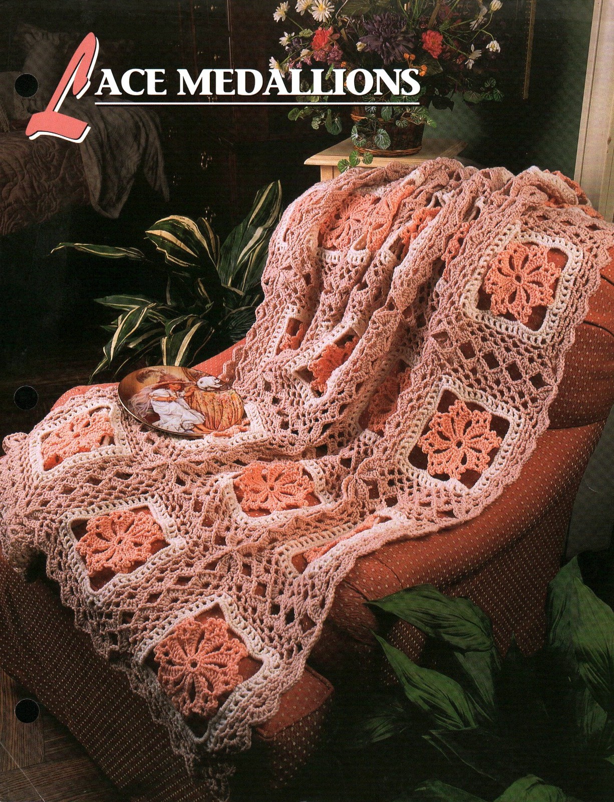 Lace Medallions Afghan | Annie's Crochet Quilt & Afghan Club QAC323-03