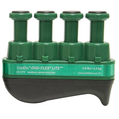 CanDo174; Digi-Flex LITE174; Hand Exerciser, Green, Moderate