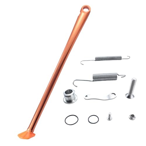 Motorcycle CNC Kickstand Foot Side Stand For XC XC-W XC-F XC-W EXC 150 Orange