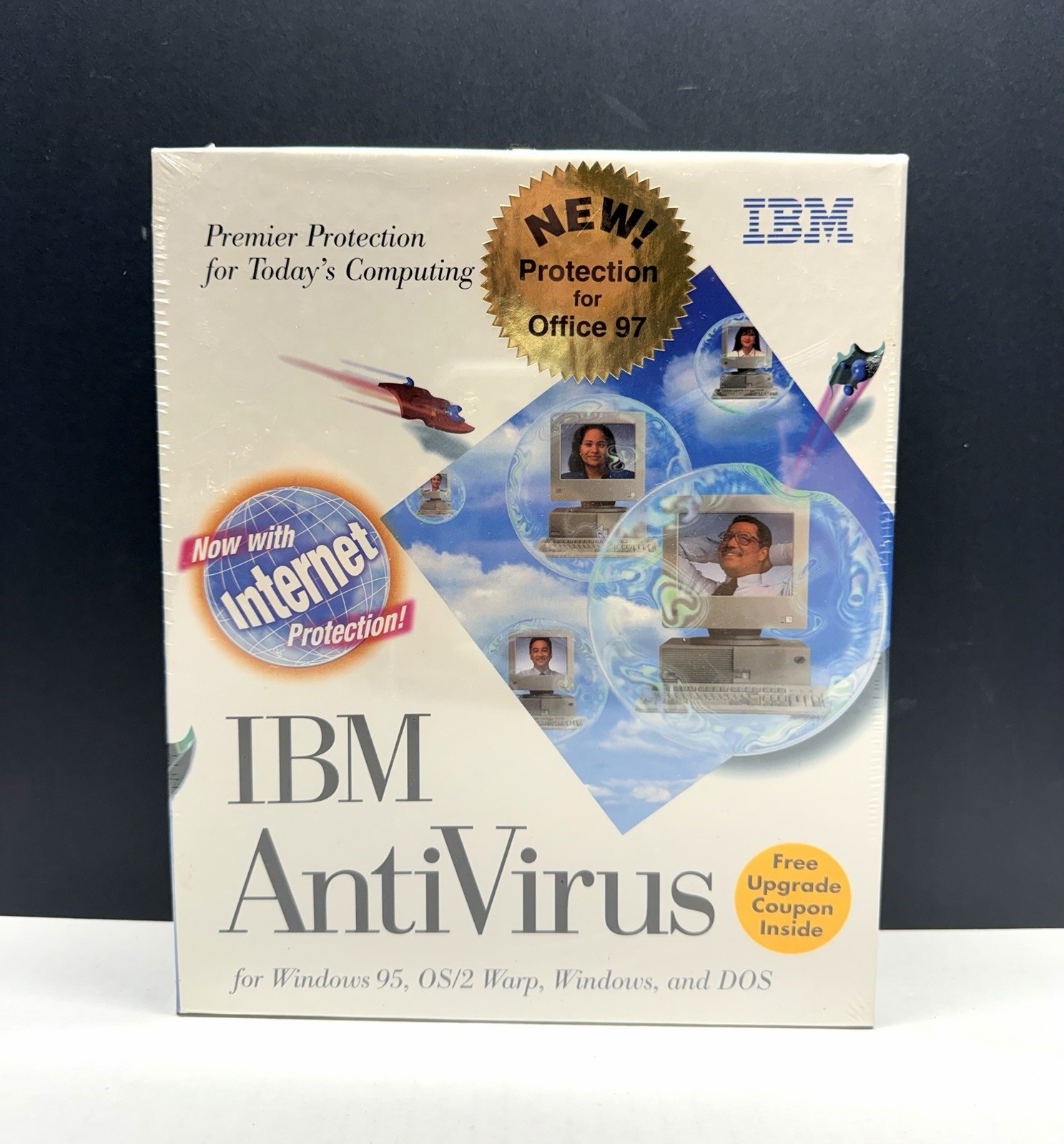1996 IBM Antivirus 2.4 Windows 95, Os/2 Warp, Windows And Dos Sealed