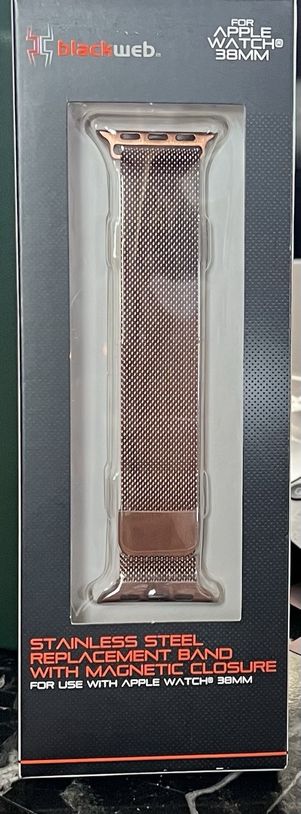 Blackweb BWA18WA005 Apple 38Mm Mesh Copper