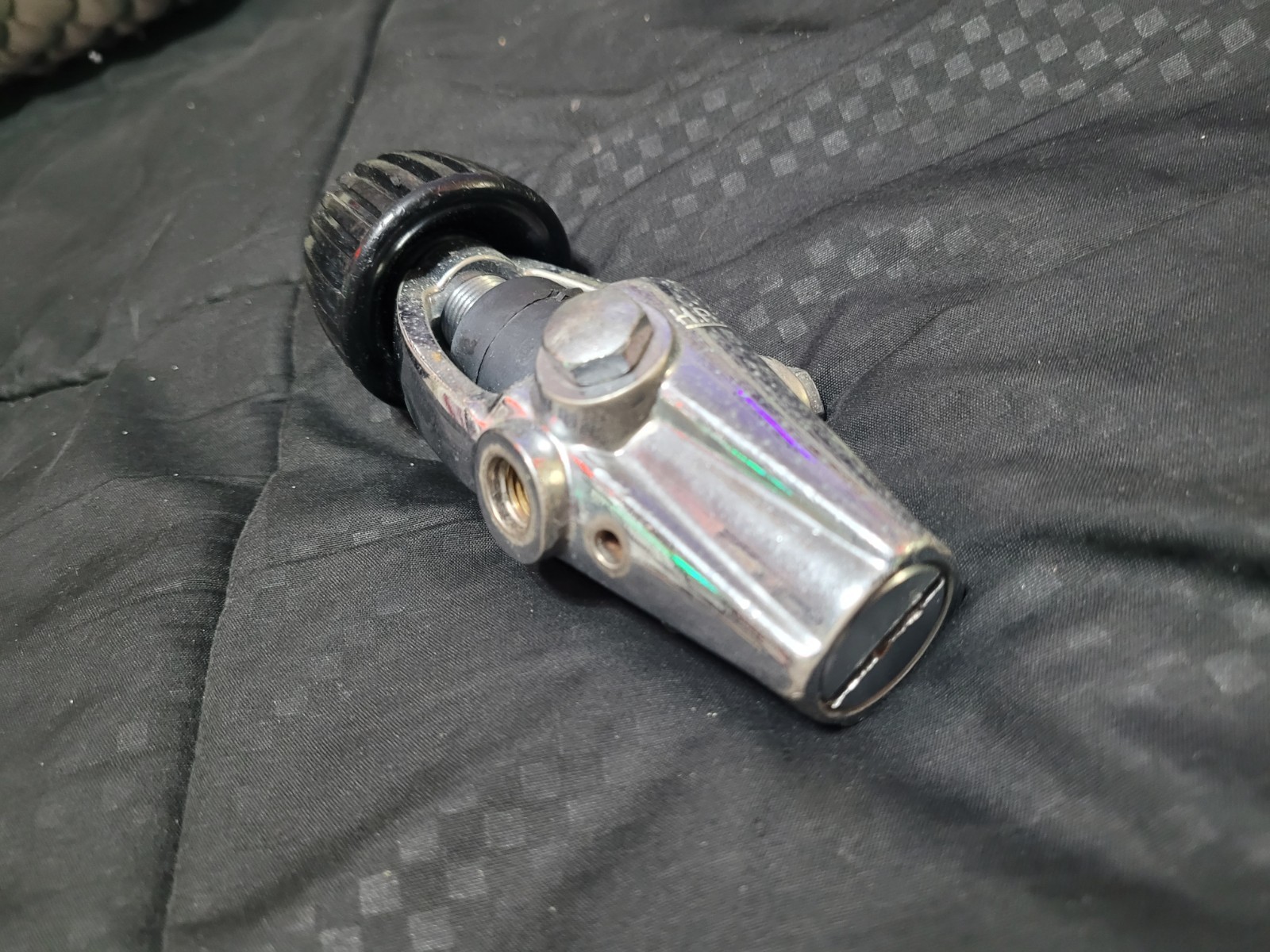Scuba Diving First Stage Regulator with Yolk-Style Connection