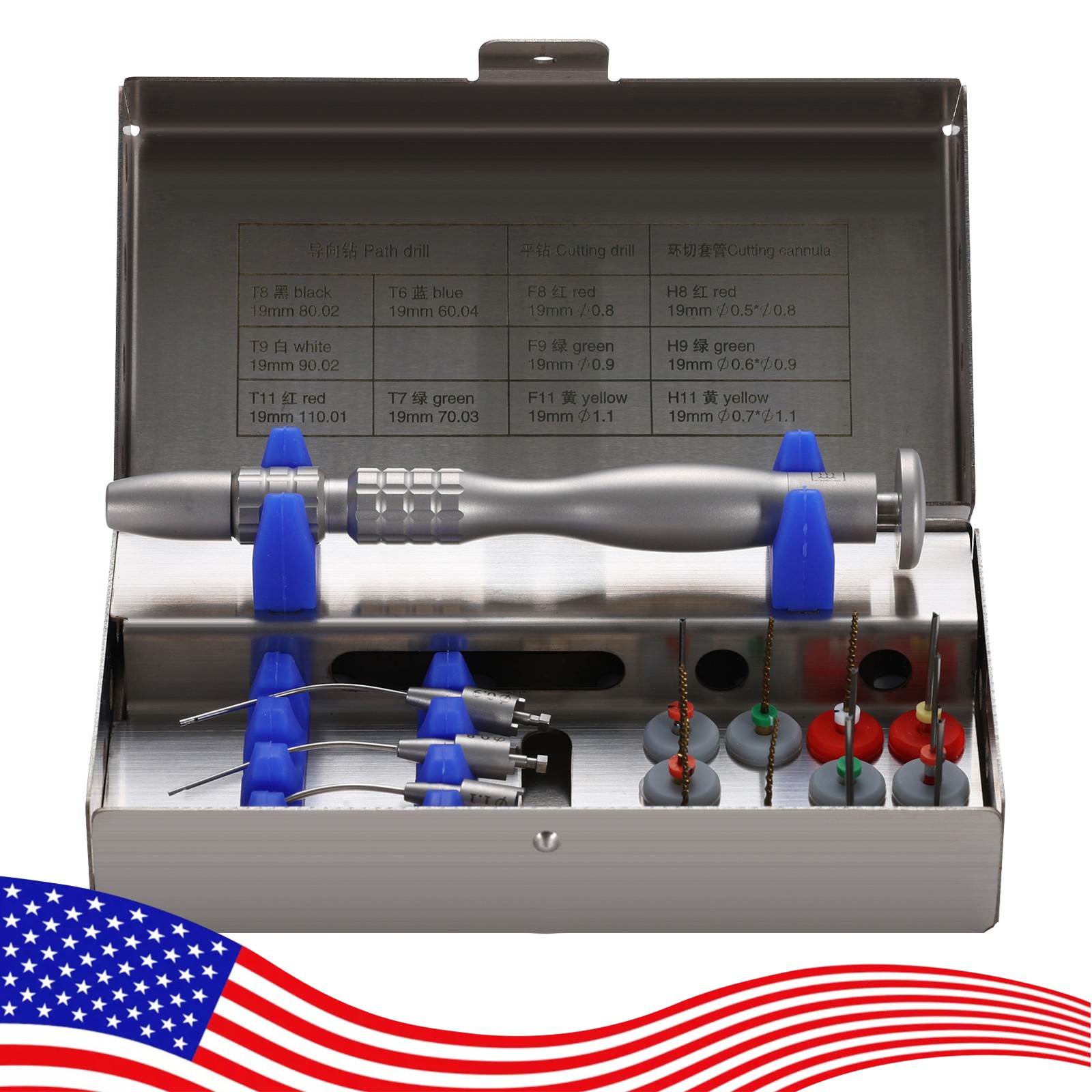 Dental Root Canal File Extractor Broken Files Removal Kit Endo Rescue Retrieval