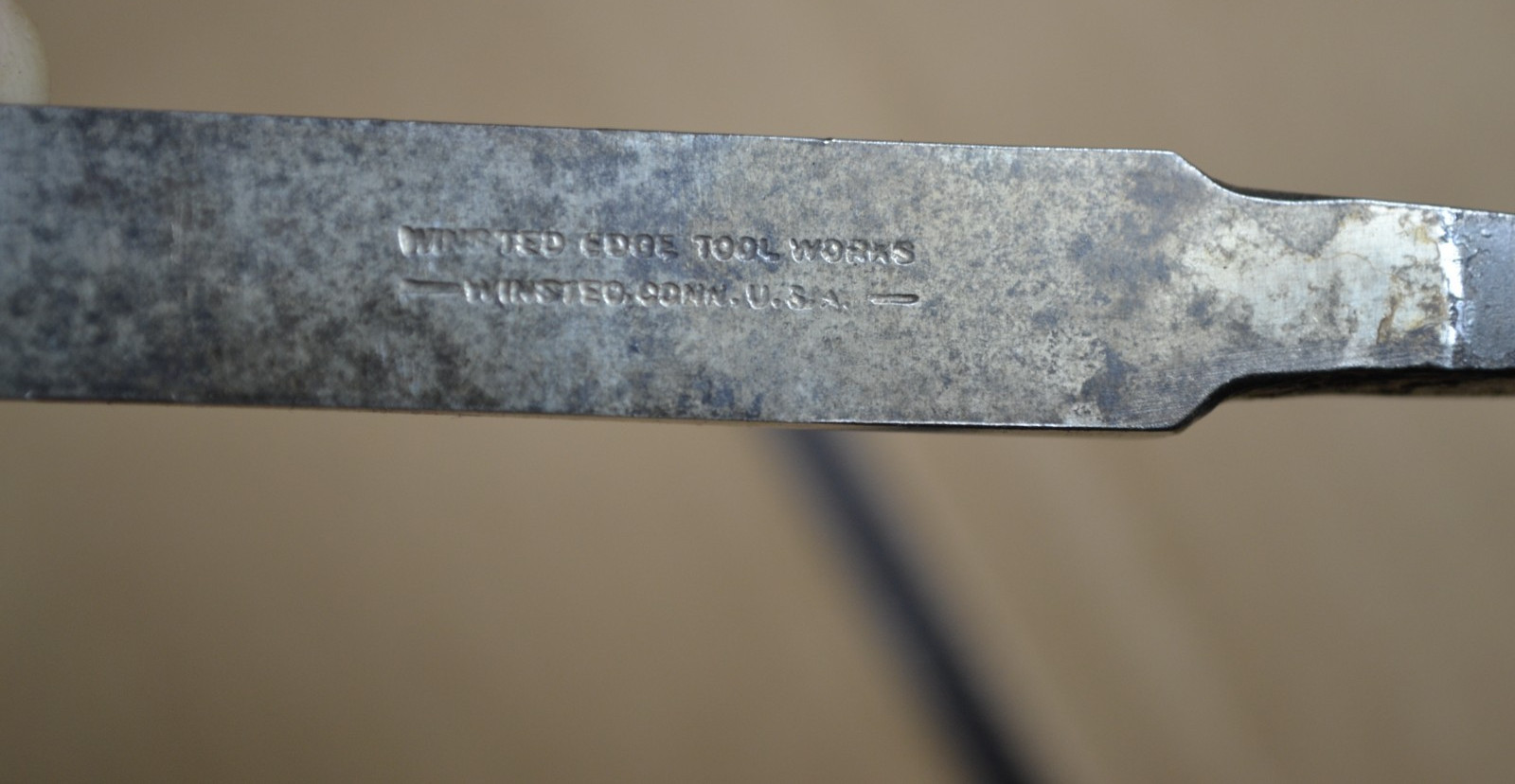 WINSTED EDGE TOOL WORKS - 1/2" LATHE CHISEL - SHEAR SCRAPPER - NO HANDLE