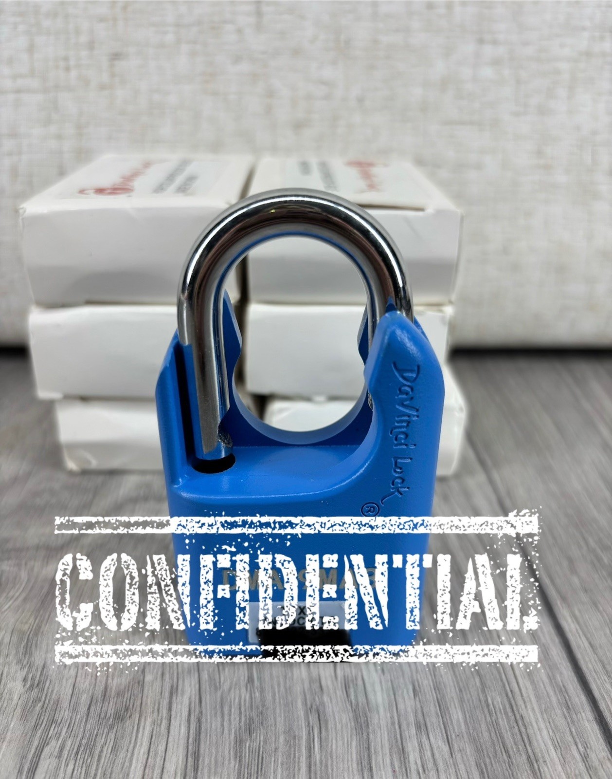 Public Storage High Collar Combination Lock Davinci Text for code