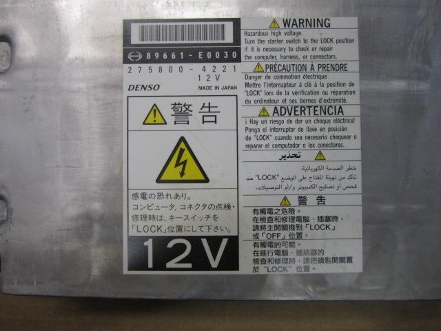Replaces 89661-E0030 2007 HINO J08E-TA ENGINE CONTROL MODULE (ECM) , MD