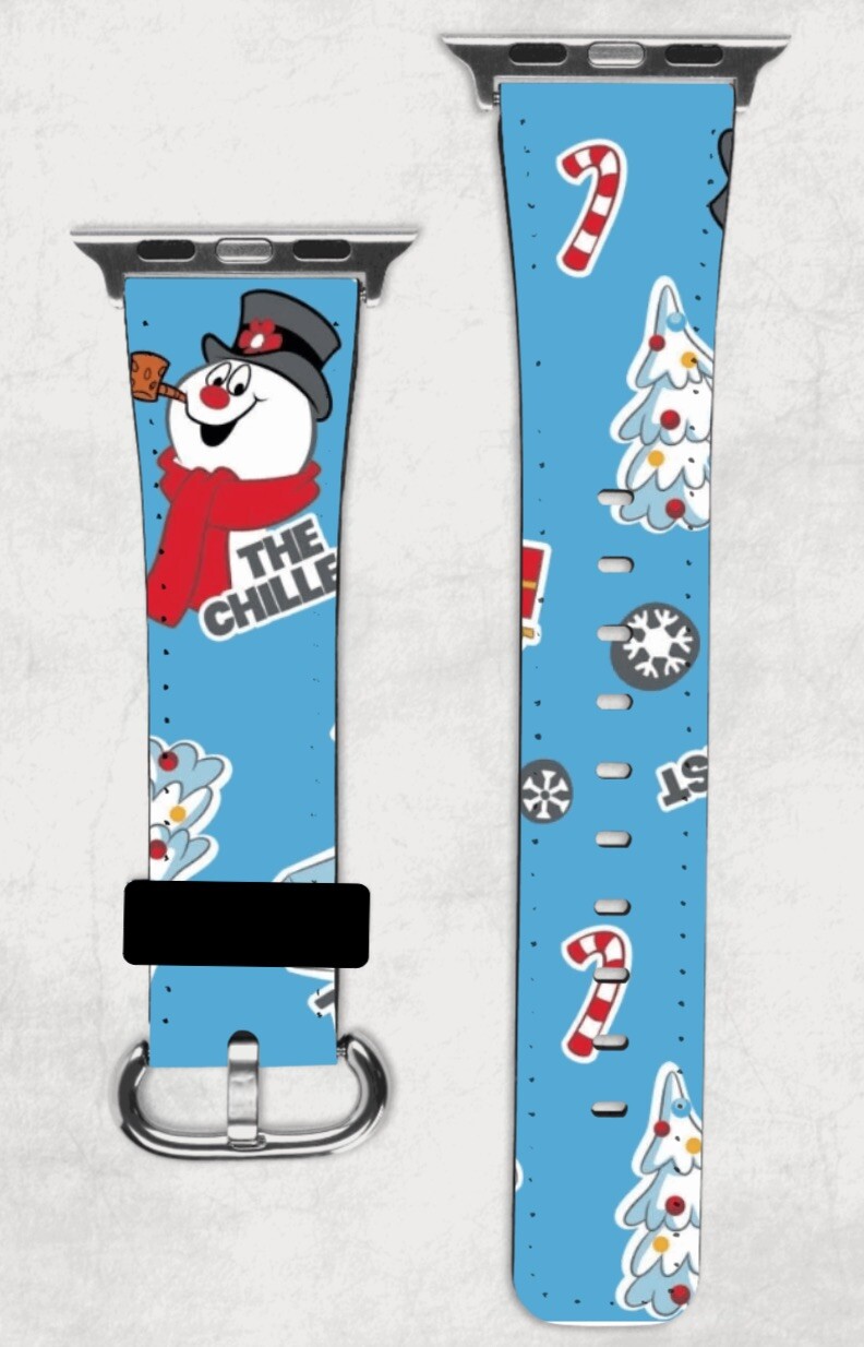 Frosty The Snowman Christmas Apple Watch Band NEW 38/40/41 & 42/44/45
