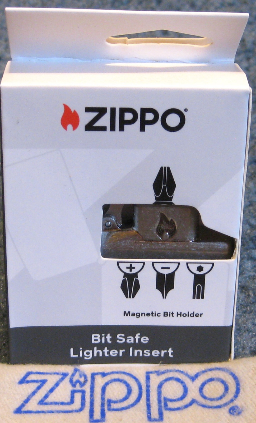 ZIPPO  BIT SAFE INSERT 4 in 1  65701 Fit in Your Lighter Case NEW Magnetic TORX