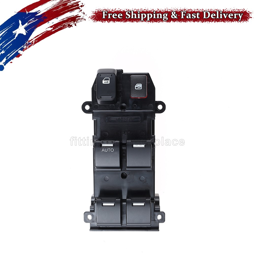 Power Window Master Control Switch 35750-SWA-K01 for 2007-2011 Honda CR-V CRV