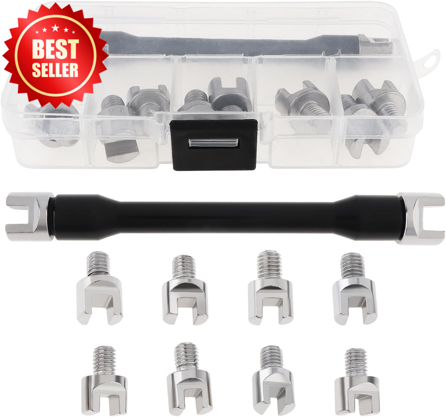 CNC Wheel Spoke Spanner Wrench Set 5.0-6.8mm Motorcycle Dirt Bike Repair Kit US