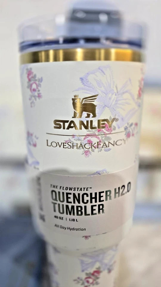 STANLEY 40 OZ LOVESHACK FANCY BLUE BOW FLORAL
