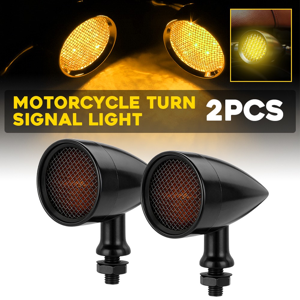 For Suzuki Boulevard S40 M50 C90 Motorcycle LED Turn Signal Blinker Lights Amber