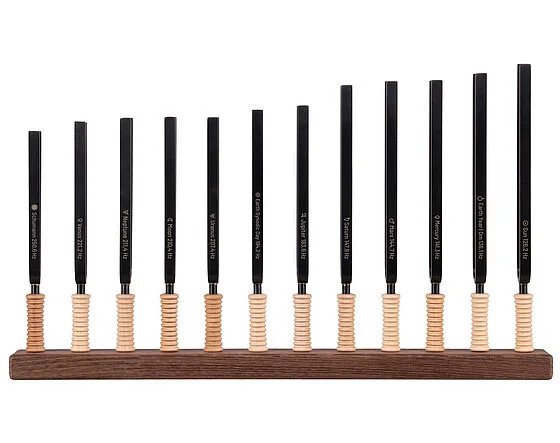 SCHLAGWERK STF-PL12 - TUNING FORK - PLANETARY UNIVERSAL - 12 PERCUSSION SET