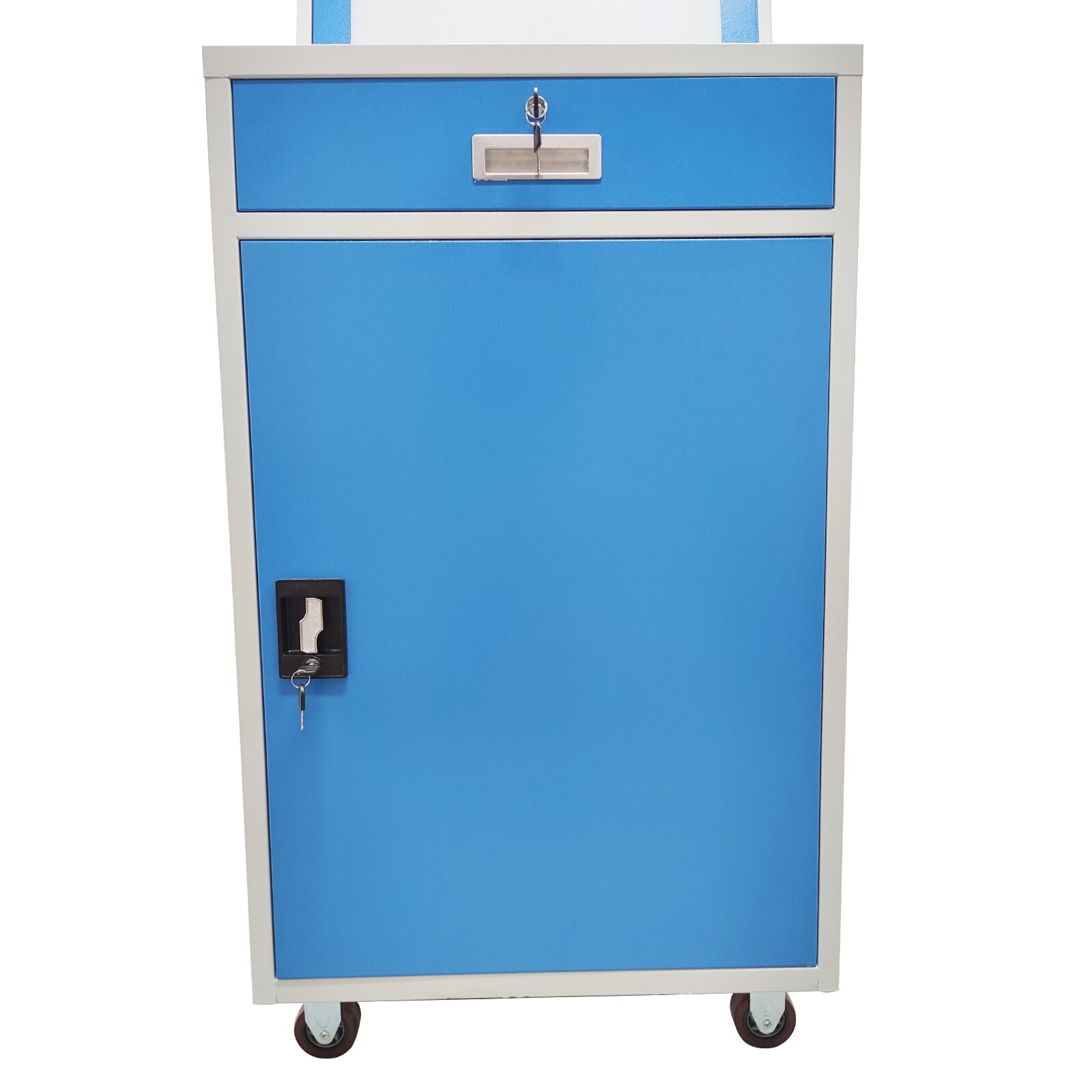 Mobile Security LCD Computer Cabinet Computer Dustproof Anti-theft Cabinet Tools