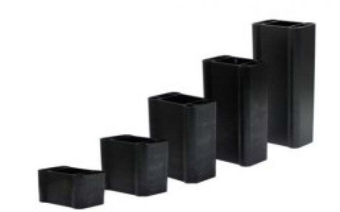SPI NON-PIVOT RISER BLOCK, 4"