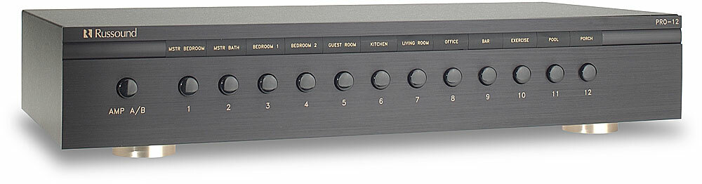 Russound PRO-12 HP Twelve Pair Speaker Selector with Impedence Matching 100W/Ch.