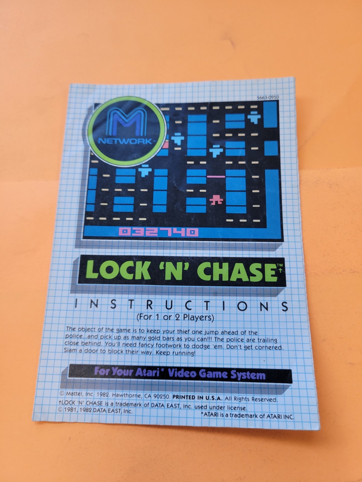 Lock 'n' Chase (Atari 2600) - Manual M Network
