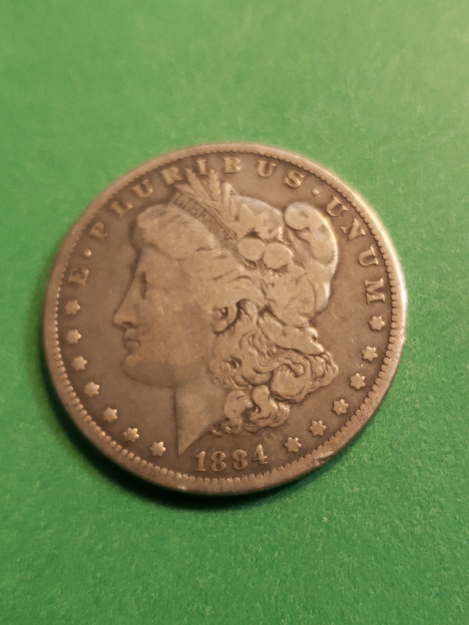 1884-P Silver Morgan Dollar Fine