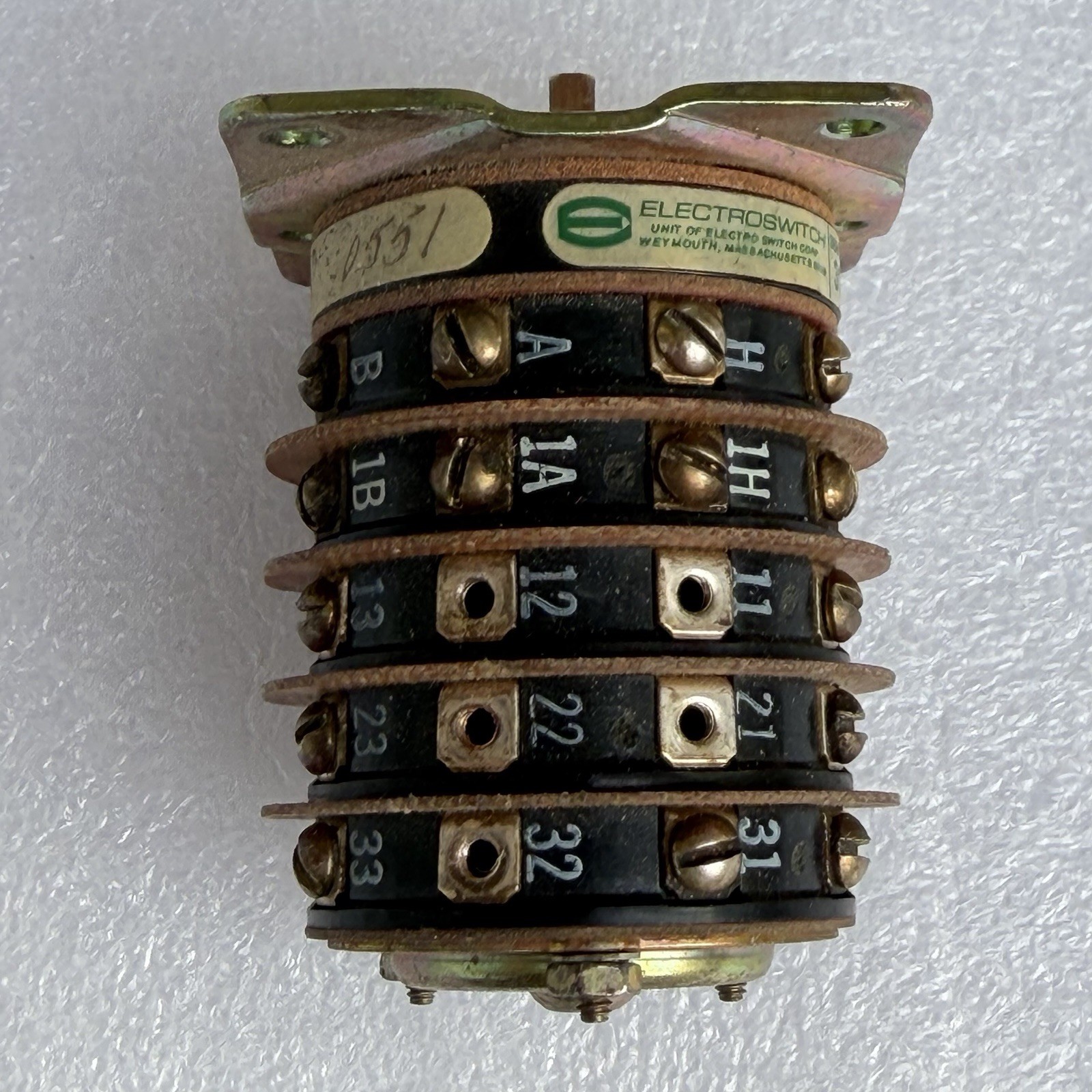 Electroswitch Series 31 31903NP Rotary Switch Surplus Spare Old Stock