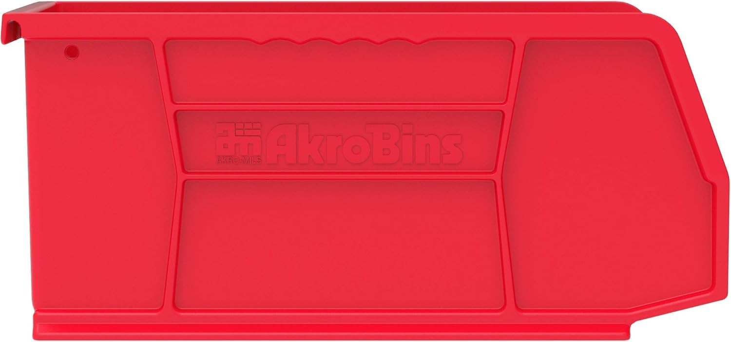 AkroMils 30230 AkroBins Plastic Storage Bins, SpaceSaving Stackable Bins for ...