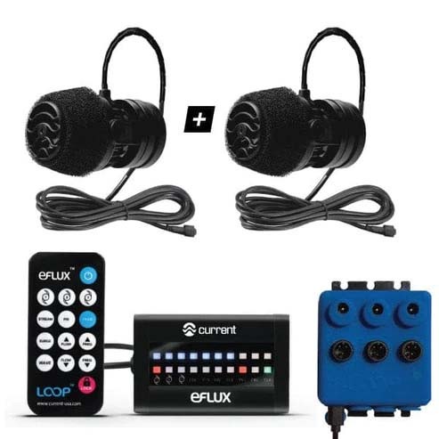 eFlux Dual 2100gph Wave Pump Kit with Wireless Control (6015) - Current USA